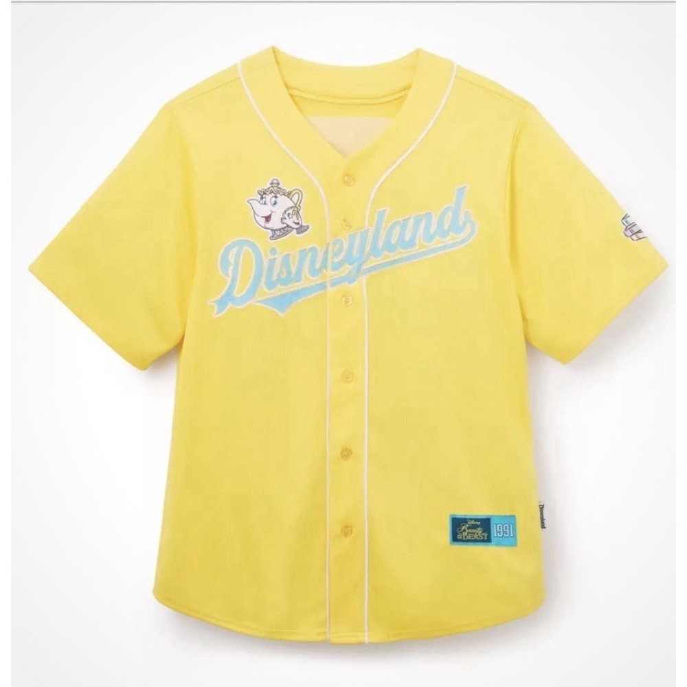 Disney Parks Disneyland Belle Baseball Jersey Adult Size 2XL New Beauty Beast